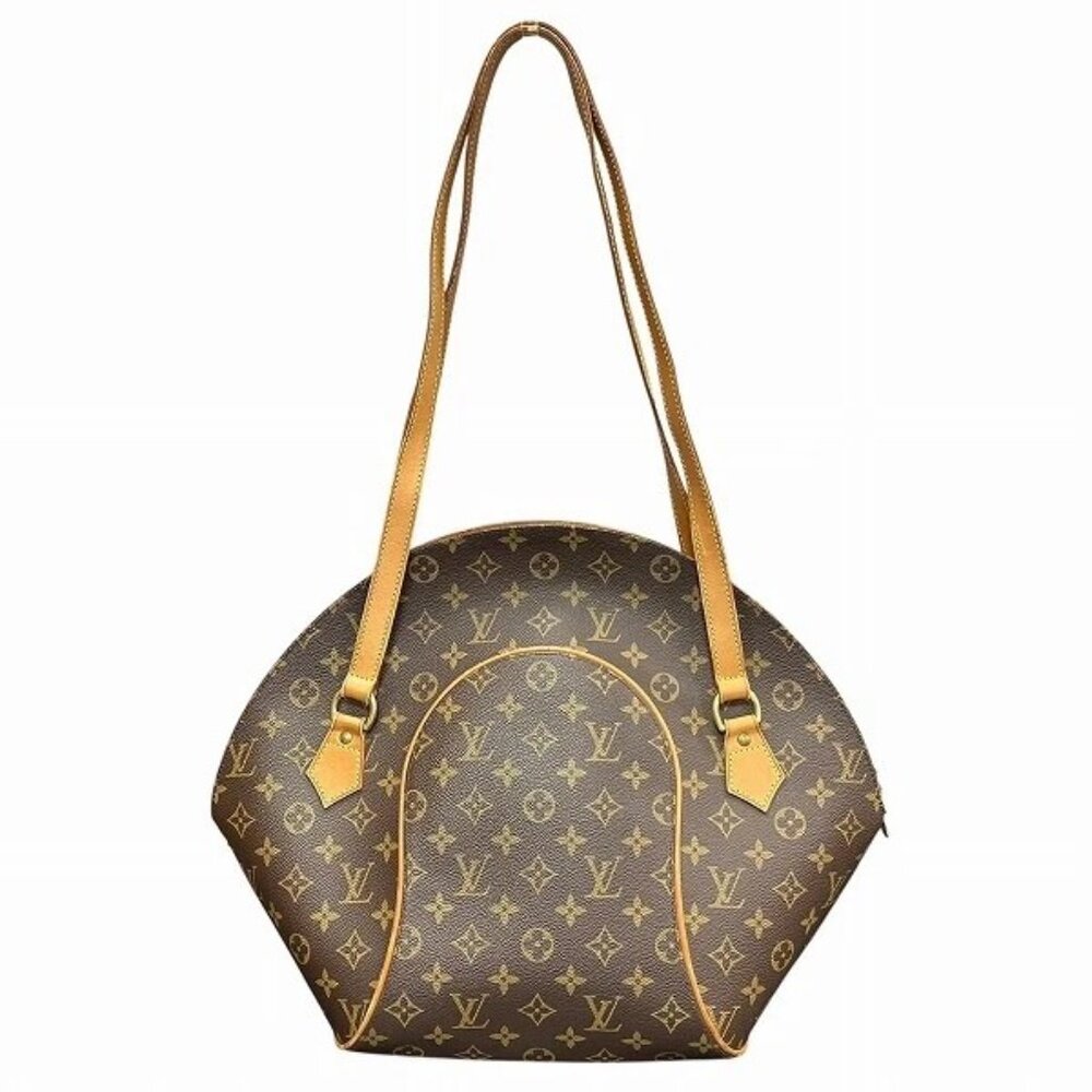 Vintage Louis Vuitton Ellipse GM Shoulder Long Straps Handbag Monogram Canvas